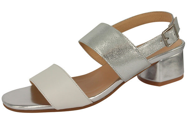 614 - WHITE / SILVER