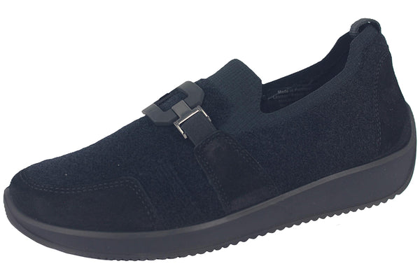 54002 - STRETCH SUEDE BLACK