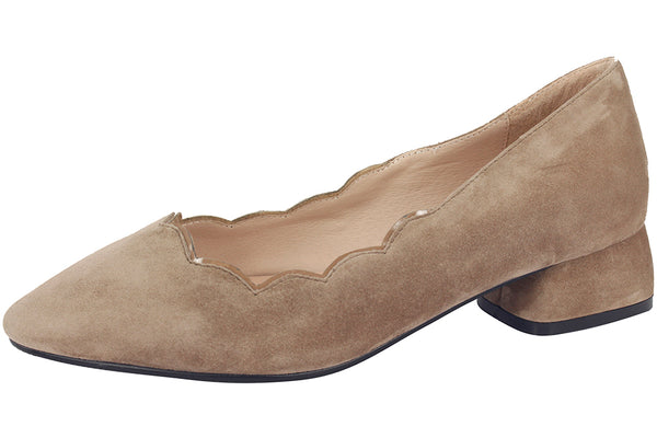 708 - SUEDE TAUPE / PATENT TAUPE