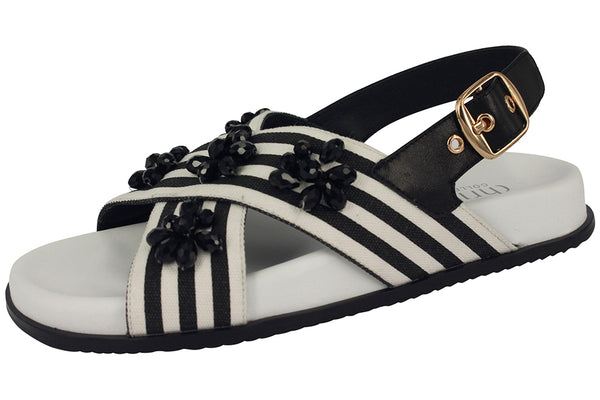 617 - BLK & WHT STRIPE