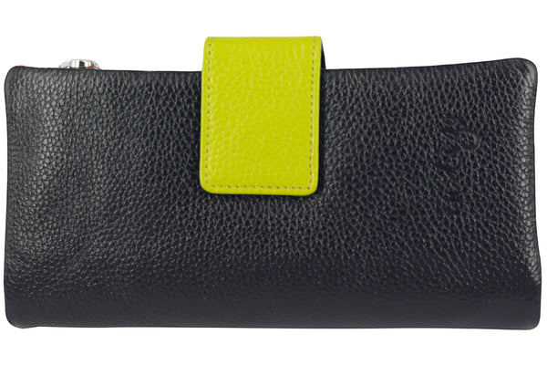 WALLET - BLACK / LIME